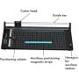 Paper Cutter 36-Inch Manual Precision Rotary Paper Trimmer for Cutting Photo Paper, Film, Art Card Stock, Label (36 Inches)