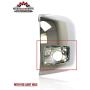 Make Auto Parts Manufacturing Driver Side Front Bumper End Cap Chrome With Fog Lamps Hole For Silverado 1500 2007 2008 2009 2010 2011 2012 2013 - GM1004156