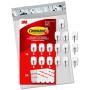 Command Small Wire Hooks, 16 Hooks, 24 Strips, Organize Damage-Free