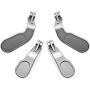 Quartet trade Elite Kit for Xbox One Elite Controller Accessory (4 pcs Metal Aluminum Alloy Paddles Hair Trigger Locks Replacement Parts Video Games Accessories Kits for Xbox One Elite Controller)