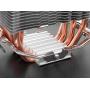 SHARKHAN APEX4 Black Air CPU Cooler 120mm PWM Fan with Parhelion RGB - 4-Heat Pipes (Direct Touch Heat Pipe System) - Supports Intel LGA775/115x/1366 and AMD AMX/FMX (Black)