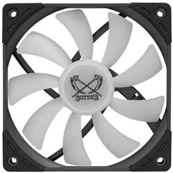 Scythe Kaze Flex Slim 120mm RGB LED Fan, PWM 300-1800RPM, No Controller Included, Single Pack