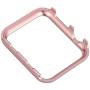 Leotop Compatible with Apple Watch Case 38mm, Metal Bumper Protective Cover Frame Accessories Women Girl Bling Shiny Crystal Rhinestone Diamond Compatible iWatch Series 3/2/1(Diamond Rose Gold, 38mm)