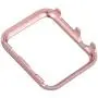 Leotop Compatible with Apple Watch Case 38mm, Metal Bumper Protective Cover Frame Accessories Women Girl Bling Shiny Crystal Rhinestone Diamond Compatible iWatch Series 3/2/1(Diamond Rose Gold, 38mm)