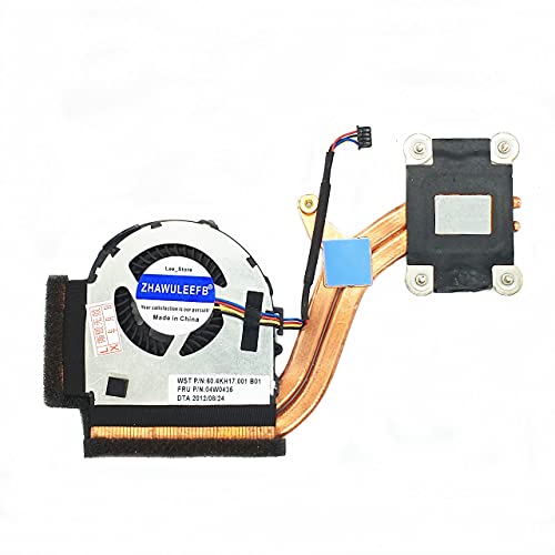 Lee_store New Replacement for Lenovo Thinkpad X220 X220i X220s X220T X230 X230i X230T Series Laptop 4 Wire CPU Fan + Heatsink 04W0435 04W6921 O4W1774 60.4KH17.001 B01 KSB0405HA-AF87 Fan