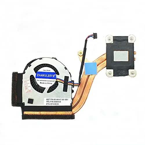 Lee_store New Replacement for Lenovo Thinkpad X220 X220i X220s X220T X230 X230i X230T Series Laptop 4 Wire CPU Fan + Heatsink 04W0435 04W6921 O4W1774 60.4KH17.001 B01 KSB0405HA-AF87 Fan Lee_store New Replacement for Lenovo Thinkpad X220 X220i X220s X220T X230 X230i X230T Series Laptop 4 Wire CPU Fan + Heatsink 04W0435 04W6921 O4W1774 60.4KH17.001 B01 KSB0405HA-AF87 Fan
