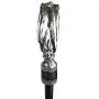 Design Toscano Dragons Thorne Drakkar Dragon Gothic Walking Stick, 38 Inch, Polyresin Handle and Metal Cane, Silver Chrome