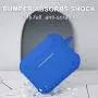 ATUAT Case Designed for AirPods Pro, Full-Body Protective Cover, Bumper Absorbs Shock, Anti-Fall, Anti-Scratch, Durable Silicone Case with Metal Carabiner - Blue ATUAT Case Designed for AirPods Pro, Full-Body Protective Cover, Bumper Absorbs Shock, Anti-Fall, Anti-Scratch, Durable Silicone Case with Metal Carabiner - Blue