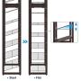 SONGMICS 12-Tier Shoe Rack, Set of 2 Stackable 6-Tier Shoe Organizers, 48-60 Pairs of Shoes, Large Capacity, Metal Mesh Shoe Shelf Storage, Adjustable Flat or Angled Shelves, Bronze ULMR12A SONGMICS 12-Tier Shoe Rack, Set of 2 Stackable 6-Tier Shoe Organizers, 48-60 Pairs of Shoes, Large Capacity, Metal Mesh Shoe Shelf Storage, Adjustable Flat or Angled Shelves, Bronze ULMR12A