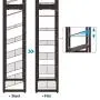 SONGMICS 12-Tier Shoe Rack, Set of 2 Stackable 6-Tier Shoe Organizers, 48-60 Pairs of Shoes, Large Capacity, Metal Mesh Shoe Shelf Storage, Adjustable Flat or Angled Shelves, Bronze ULMR12A