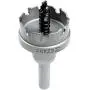 EZARC Carbide Hole Saw Heavy Duty for Stainless Steel Sheet Metal,1-3/4 Inch 44mm