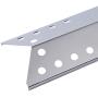 GasSaf Heat Plate Replacement for Kenmore 720-0670A,Nexgrill 720-0670C,Grill Master,Uberhaus and Others,4-Pack Stainless Steal Heat Shield Plate Tent BBQ Burner Cover Flame Tamer(15 1/16x5 1/2inch)