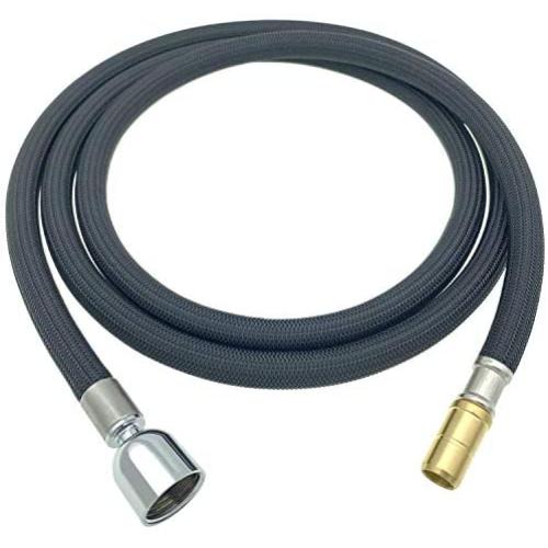 K-1219935-BC Hose Kit for Kohler Pull Down Kitchen Faucets with DockNetik Magnetic Docking System, Kohler Faucet Hose Replacement Part K-1304674-BC, 67-in Bright Chrome Finish K-1219935-BC Hose Kit for Kohler Pull Down Kitchen Faucets with DockNetik Magnetic Docking System, Kohler Faucet Hose Replacement Part K-1304674-BC, 67-in Bright Chrome Finish
