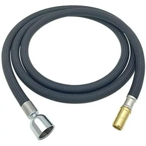 K-1219935-BC Hose Kit for Kohler Pull Down Kitchen Faucets with DockNetik Magnetic Docking System, Kohler Faucet Hose Replacement Part K-1304674-BC, 67-in Bright Chrome Finish