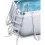 Bestway 18 x 9 x 4 Power Steel Frame Above Ground Rectangular Swimming Pool Set with 1000 GPH Sand Filter Pump, Pool Cover, and Ladder Bestway 18 x 9 x 4 Power Steel Frame Above Ground Rectangular Swimming Pool Set with 1000 GPH Sand Filter Pump, Pool Cover, and Ladder