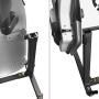 Hooke Road Door Hanger Storage Rack Movable Cart Door Holder Sliding Bracket Compatible with Jeep Wrangler JK JL & Gladiator JT 2007-2021