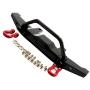 LoveinDIY RC Front Bumper Bull Bar for WPL C14 C24 1/16 RC Truck Car Parts - Black