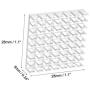 uxcell Electronic Radiators Heatsink for MOS GPU IC Chip Silver 28 x 28 x 6 mm 10pcs