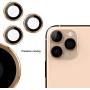 ETESTAR iPhone 11 Pro Max Camera Lens Protector, Metal Lens Cover Glass Ring Film Coverage Dust Proof Anti-Scratch Case Friendly for iPhone 11 6.1 / 11 Pro 5.8/ 11 Pro Max 6.5'' [Set of 3] - Gold