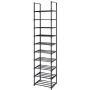OYREL Shoe Rack, Sturdy Metal Shoe Rack Organizer,Narrow Shoe Rack,Shoe Racks for Closets,Shoes Rack,Shoe Stand,Shoe Shelf (10 Tier)