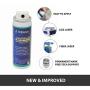 2 Oz - BLI101 - Aerosol Black Laser Ink for Metals Marking - CO2 Laser - Fiber Laser - YAG, 100% Satisfaction Guarantee, Durable, Permanent, High Contrast, Brilliance Laser Inks