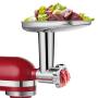 Stainless Steel Food Grinder Attachment fit KitchenAid Stand Mixers Including Sausage Stuffer, Dishwasher Safe,Durable Meat Processor Accessories