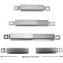Hisencn Repair kit Gas Grill Burner, Heat Plate Deflector, Crossover Tube Replacement for Char-Broil Classic 280 2-Burner, 360 3-Burner, 405 4-Burner Liquid Propane, G320-0200-W1, G215-0203-W