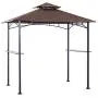 ABCCANOPY Grill Shelter Replacement Canopy Roof ONLY FIT for Gazebo Model L-GZ238PST-11 (Brown) ABCCANOPY Grill Shelter Replacement Canopy Roof ONLY FIT for Gazebo Model L-GZ238PST-11 (Brown)