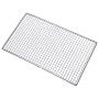 Tmibay BBQ Grill Wire Netting Metal Squares Holes Grilling Barbecue Wire Mesh Barbecue Tools (40x25CM)