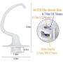 AMI PARTS C Dough Hook K5ADH Replacement for Kitchen Aid Mixer for K4SSWH K5 K5A K5SS KSM5 for 5-qt. Bowl-Lift stand mixers