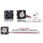 2packs 25x25x10mm 25mm DC Radiator Cooler Fan 12V 2Pin Heatsink Cooling Fans