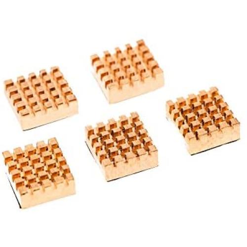 Pure Copper Heatsink Pack for LattePanda (5 pcs)