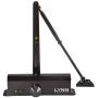 Medium/Heavy Duty Designer Commercial Door Closer - LYNN Hardware DC7016 (US10B Dark Bronze) Surface Mounted, Grade 1- ADA & UL 3 Hour Rated, Adjustable Size 1-6 for entrances & Aluminum storefronts