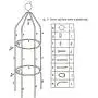 Garden Arch Tredllis for Climbing Plants Rose Thicken Metal Wedding Arches Arbor Ceremony Party Outdoor Floral Decor Bronze Garden Arch Tredllis for Climbing Plants Rose Thicken Metal Wedding Arches Arbor Ceremony Party Outdoor Floral Decor Bronze