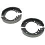 Front & Rear Posi Metallic Disc Brake Pads Rotors Shoes & Drum Kit Set for Civic