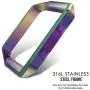 MoKo Frame Compatible with Fitbit Blaze, Stainless Steel Replacement Metal Frame Housing for Fitbit Blaze Smart Watch - Colorful MoKo Frame Compatible with Fitbit Blaze, Stainless Steel Replacement Metal Frame Housing for Fitbit Blaze Smart Watch - Colorful