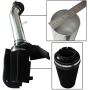 BLACKHORSE-RACING 4'' Cold Air Intake System Kit with Heat Shield Filter Compatible with Chevy GMC 1999 2000 2001 2002 2003 2004 2005 2006 V8 4.8L/5.3L/6.0L(Black)