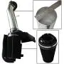 BLACKHORSE-RACING 4'' Cold Air Intake System Kit with Heat Shield Filter Compatible with Chevy GMC 1999 2000 2001 2002 2003 2004 2005 2006 V8 4.8L/5.3L/6.0L(Black)