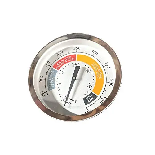 Purewind 3 1/8 Grill Thermometer Gauge Replacement Parts Compatible for Oklahoma Joes, and Most Smokers, OEM BBQ Charcoal Wood Smoker Grill Pit Thermometer Gauge Fahrenheit for 3695528R06 (1Packs) Purewind 3 1/8 Grill Thermometer Gauge Replacement Parts Compatible for Oklahoma Joes, and Most Smokers, OEM BBQ Charcoal Wood Smoker Grill Pit Thermometer Gauge Fahrenheit for 3695528R06 (1Packs)