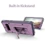 ArmadilloTek Vanguard Designed for Samsung Galaxy S10+ Plus Case (2019 Release) Military Grade Full-Body Rugged with Kickstand Without Built-in Screen Protector (Purple)