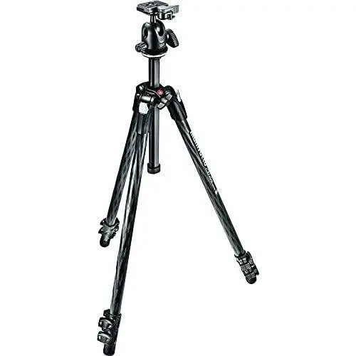 Manfrotto MK290XTC3-BHUS Xtra Carbon Fiber 3-Section Tripod Kit with Ball Head , Black Manfrotto MK290XTC3-BHUS Xtra Carbon Fiber 3-Section Tripod Kit with Ball Head , Black