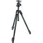 Manfrotto MK290XTC3-BHUS Xtra Carbon Fiber 3-Section Tripod Kit with Ball Head , Black