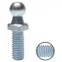 Monrand 10mm Ball Studs With Hardware, Round Ball Screws Metal for Gas Lift Support Strut Fitting, 5/16-18 Thread x1'' Long Shank, 4 Pack Monrand 10mm Ball Studs With Hardware, Round Ball Screws Metal for Gas Lift Support Strut Fitting, 5/16-18 Thread x1'' Long Shank, 4 Pack