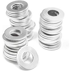 Bright Creations Metal Stamping Blanks, Washers (50 Count) Silver