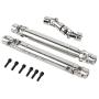3PCS Metal Transfer Case Drive Shaft/Center Drive Shaft Set for Redcat Gen8 RER11413 RER11415