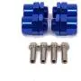 4-Pack 12mm to 17mm Extension Wheel Hex Hub Driver Adapter M12 to M17 Metal Conversion Parts for 1/10 RC Model Car HSP (Navy Blue) 4-Pack 12mm to 17mm Extension Wheel Hex Hub Driver Adapter M12 to M17 Metal Conversion Parts for 1/10 RC Model Car HSP (Navy Blue)