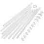 One-Cord Channel Cable Concealer - CMC-03 Cord Cover Wall Cable Management System - 125'' Cable Hider Raceway Kit for a Power Cord, Ethernet Cable, Speaker Wire - 8X L15.7in, W0.59in H0.4in, White One-Cord Channel Cable Concealer - CMC-03 Cord Cover Wall Cable Management System - 125'' Cable Hider Raceway Kit for a Power Cord, Ethernet Cable, Speaker Wire - 8X L15.7in, W0.59in H0.4in, White