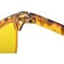 Gudzws Anti Blue Light Glasses Classic Design Half Frame with Metal Rim Unisex,Anti Fatigue Protect Eyes from TV Computer Cellphone no Magnification Brown
