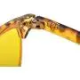 Gudzws Anti Blue Light Glasses Classic Design Half Frame with Metal Rim Unisex,Anti Fatigue Protect Eyes from TV Computer Cellphone no Magnification Brown