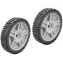 Set Of 2 Husqvarna AYP OEM Lawn Mower Wheels 581009202 193912X460